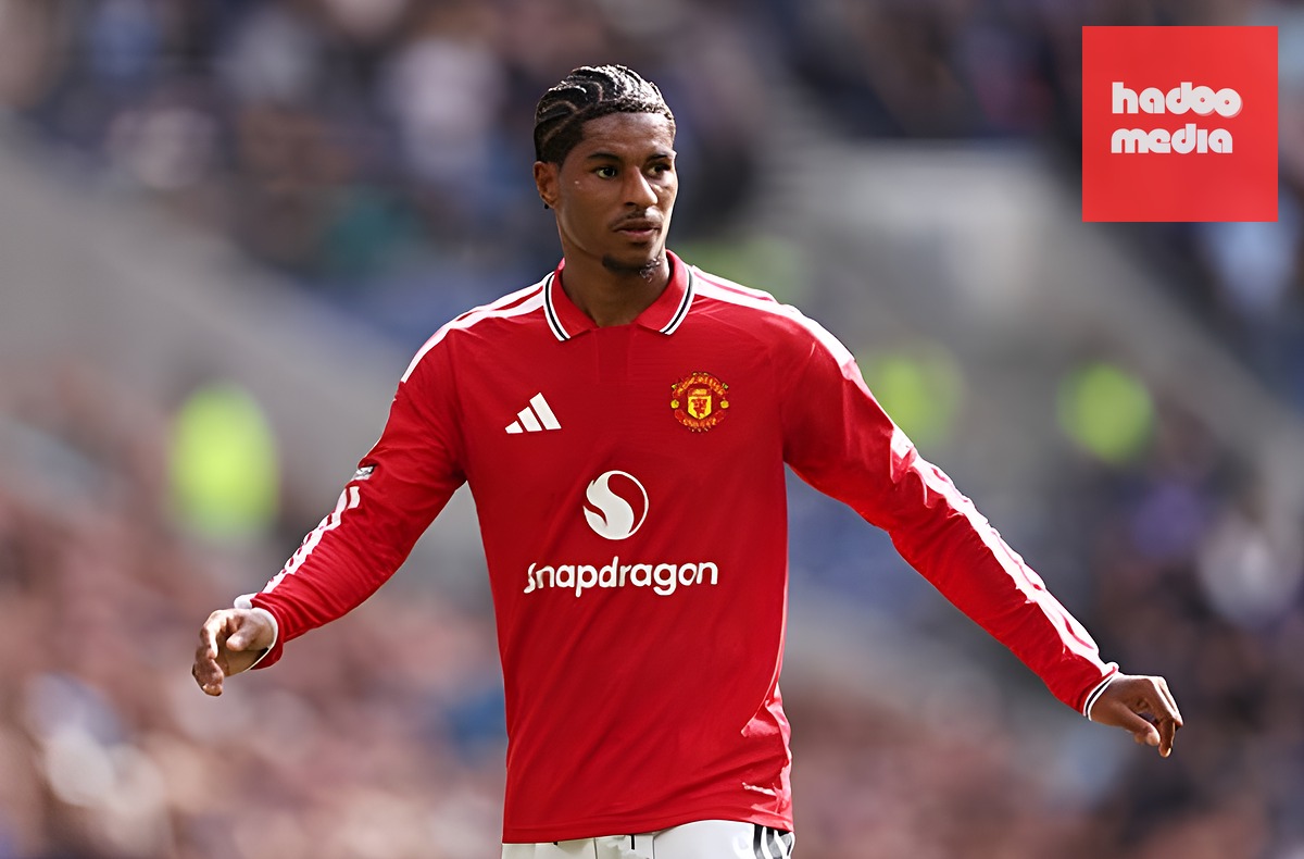 Marcus Rashford đang cho thấy những điểm tích cực khi quay trở lại khoác áo Man United. Ảnh: Lewis Storey - Danehouse/Getty Images