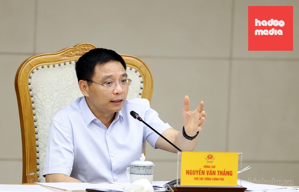 Phó thủ tướng Nguyễn Văn Thắng - Ảnh: VGP