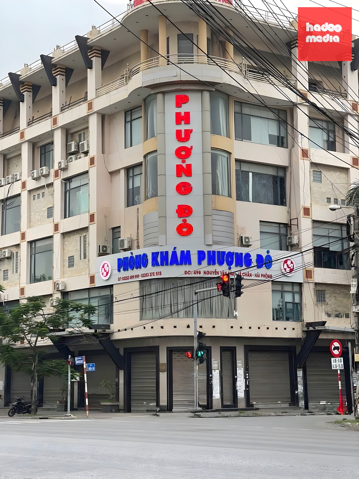 Phòng khám Phượng Đỏ - Ảnh: Công an Hải Phòng