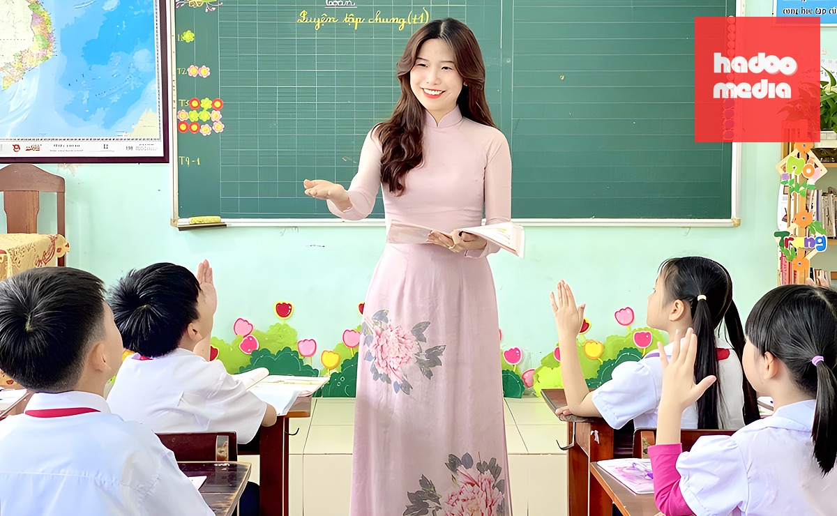 Tiết học tại một trường tiểu học ở Đà Nẵng - Ảnh: P.T.