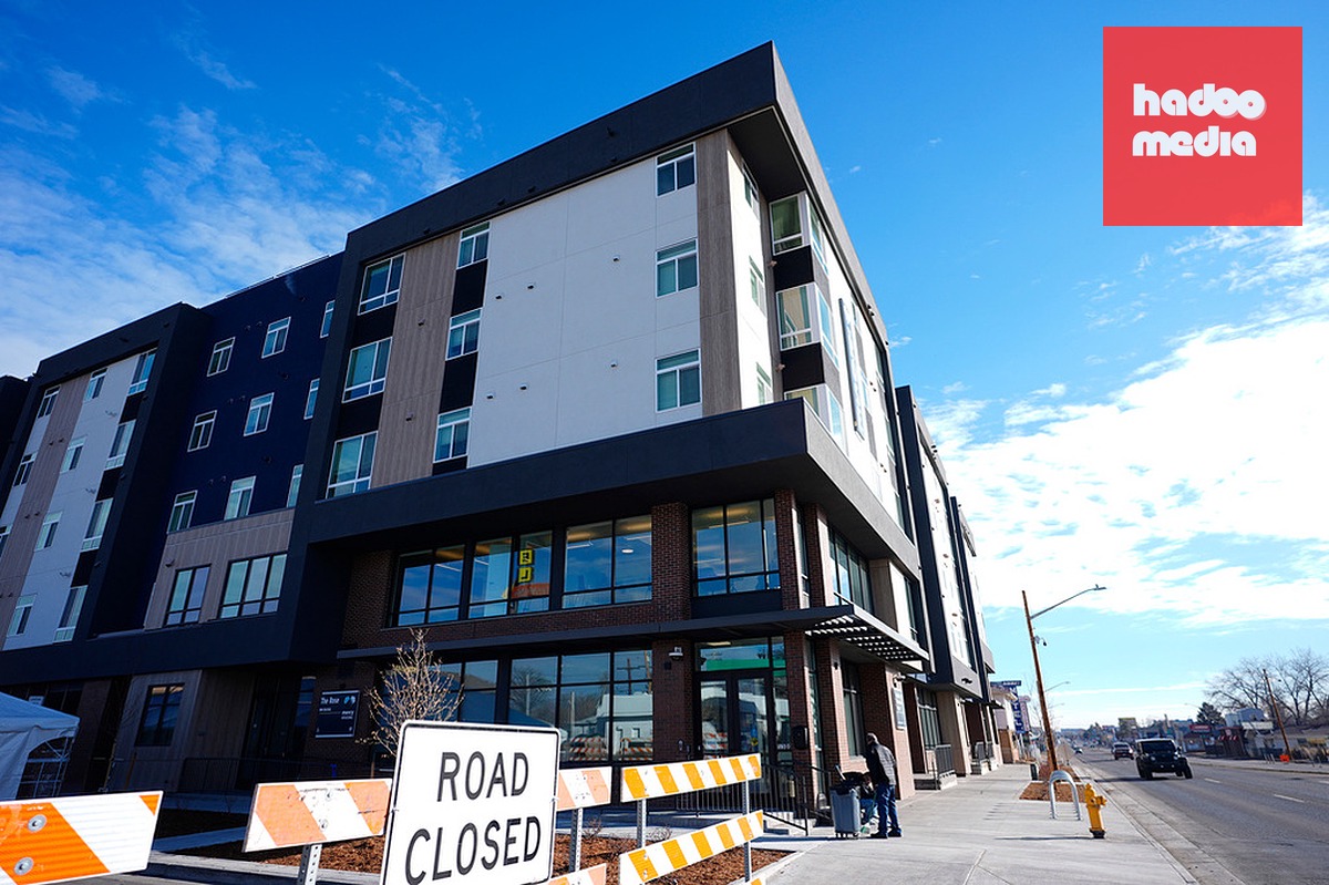 Khu nhà ở cho người thu nhập thấp tại East Colfax (Denver) tháng 1/2024. Ảnh: AP