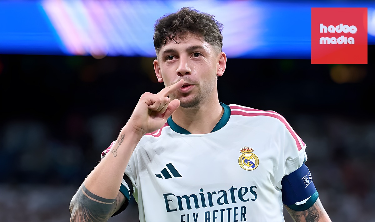 Federico Valverde lập công cho Real. Ảnh: Mateo Villalba/Getty Images.