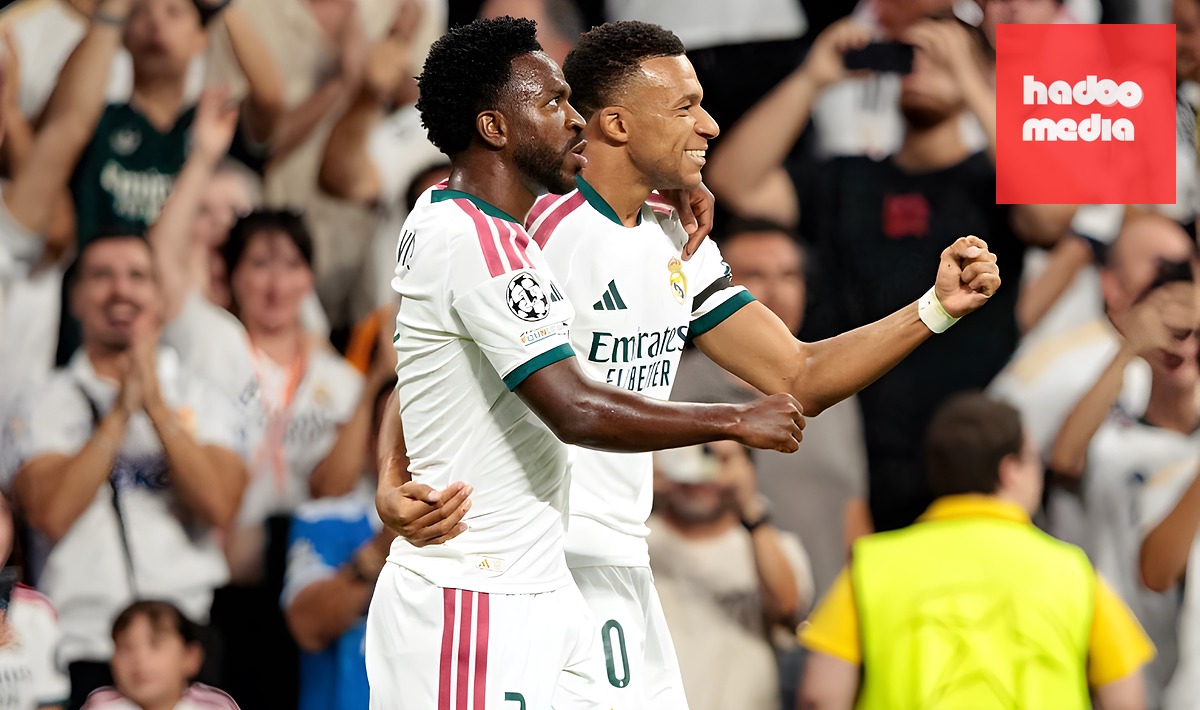 Real thắng Inter 2-1. Ảnh: Maciej Rogowski/Getty.