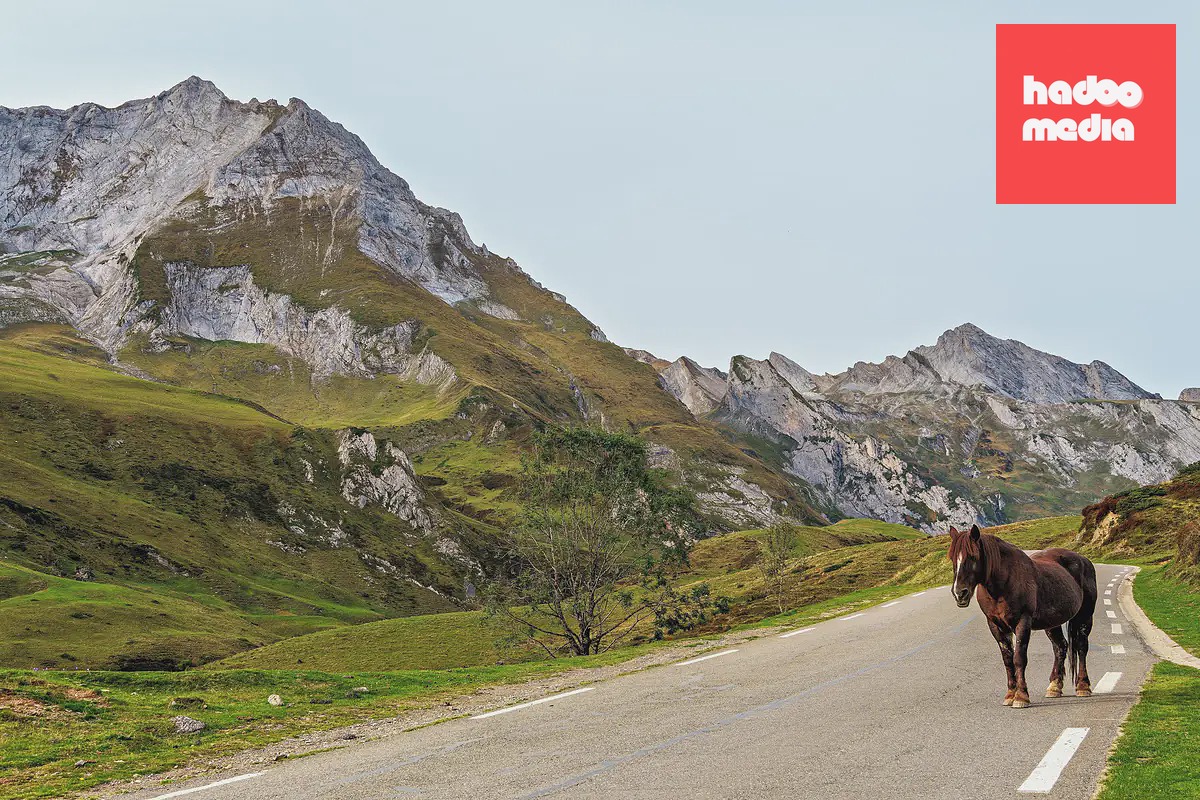 Francouzská část Pyrenejí skočila druhá.