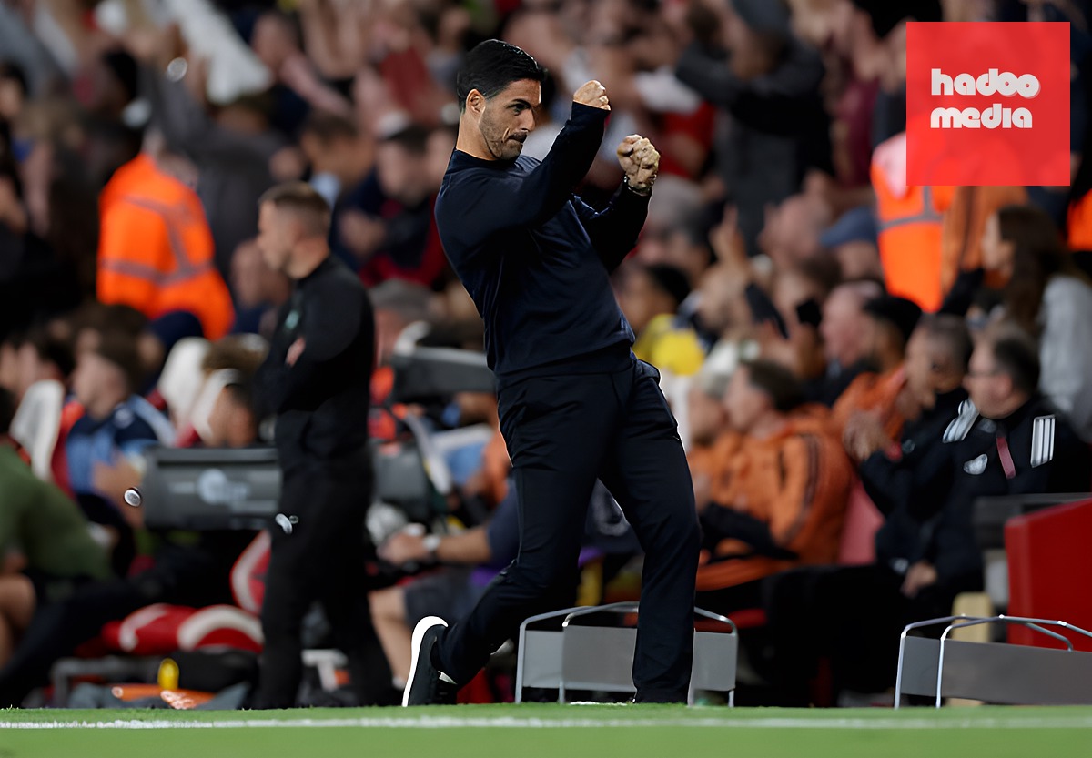 Arteta thành công với quyết định thay đổi sơ đồ chiến thuật. Ảnh: Justin Setterfield/Getty Images.
