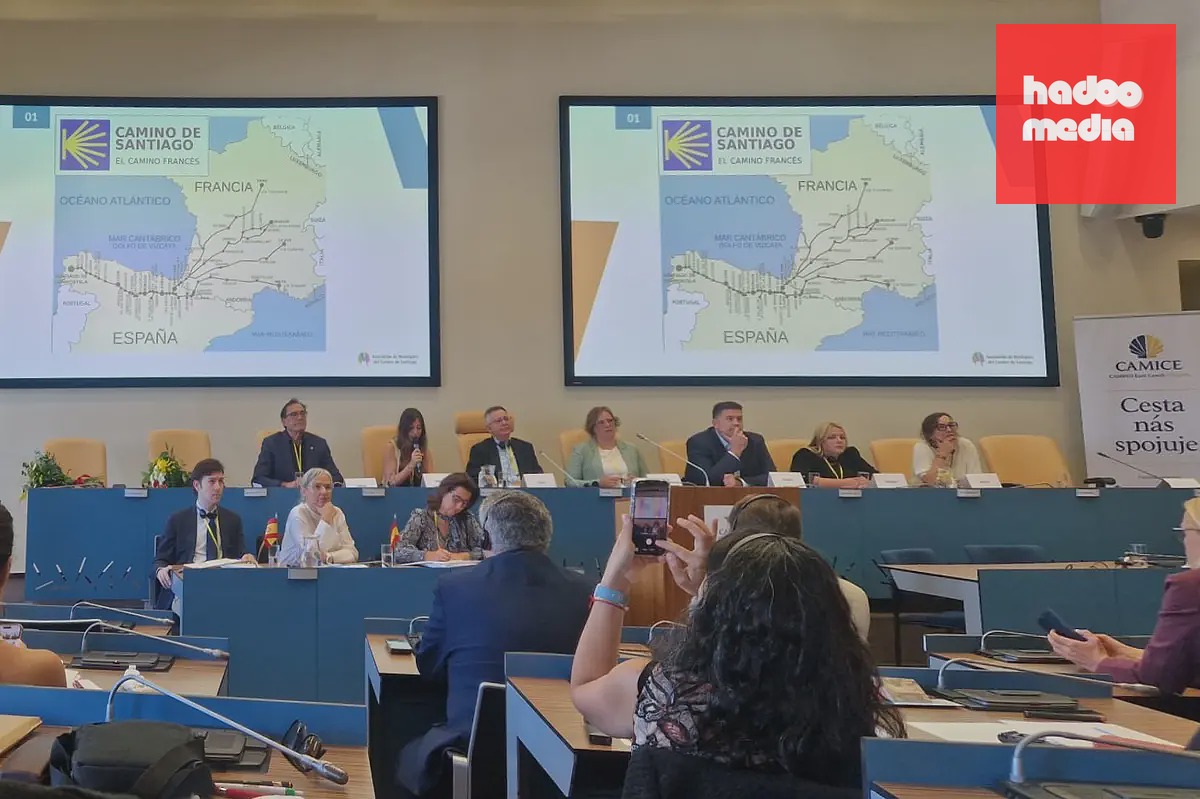 Snímek z konference projektu Camice - Cesta nás spojuje v Hradci Králové