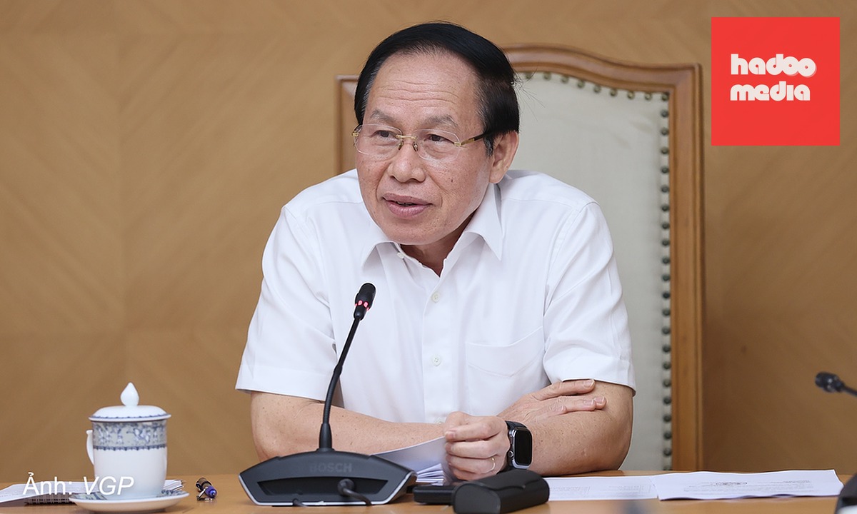 Phó thủ tướng Lê Tiến Châu phát biểu chiều 9/9. Ảnh: VGP