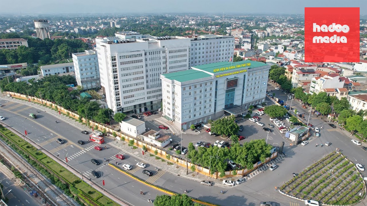 Bệnh viện đa khoa tỉnh Phú Thọ - Ảnh: Bệnh viện