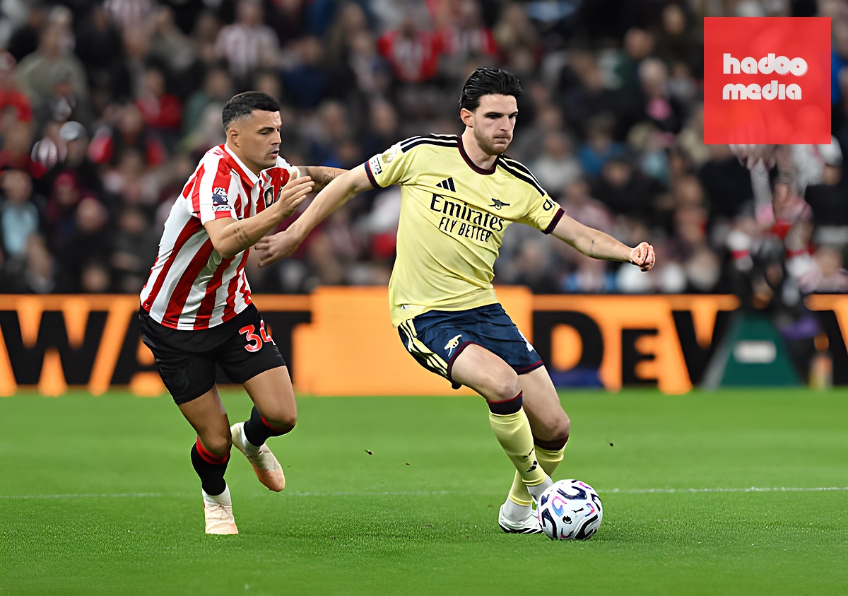 Arsenal gặp không ít khó khăn trước Sunderland. Ảnh của Stuart MacFarlane/Arsenal FC - Getty Images.