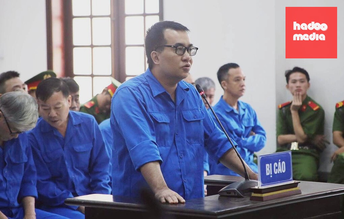 Bị cáo Hà Ngọc Khánh tại tòa. Ảnh: Phạm Hải