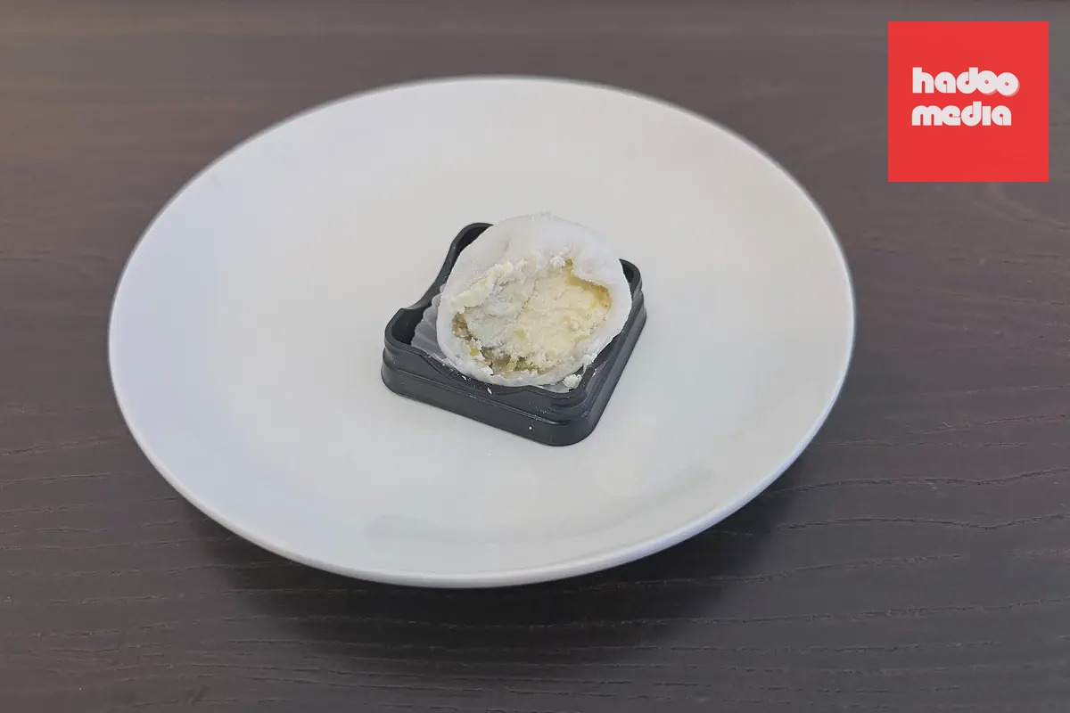 Zdejší daifuku je jemné a není příliš sladké.