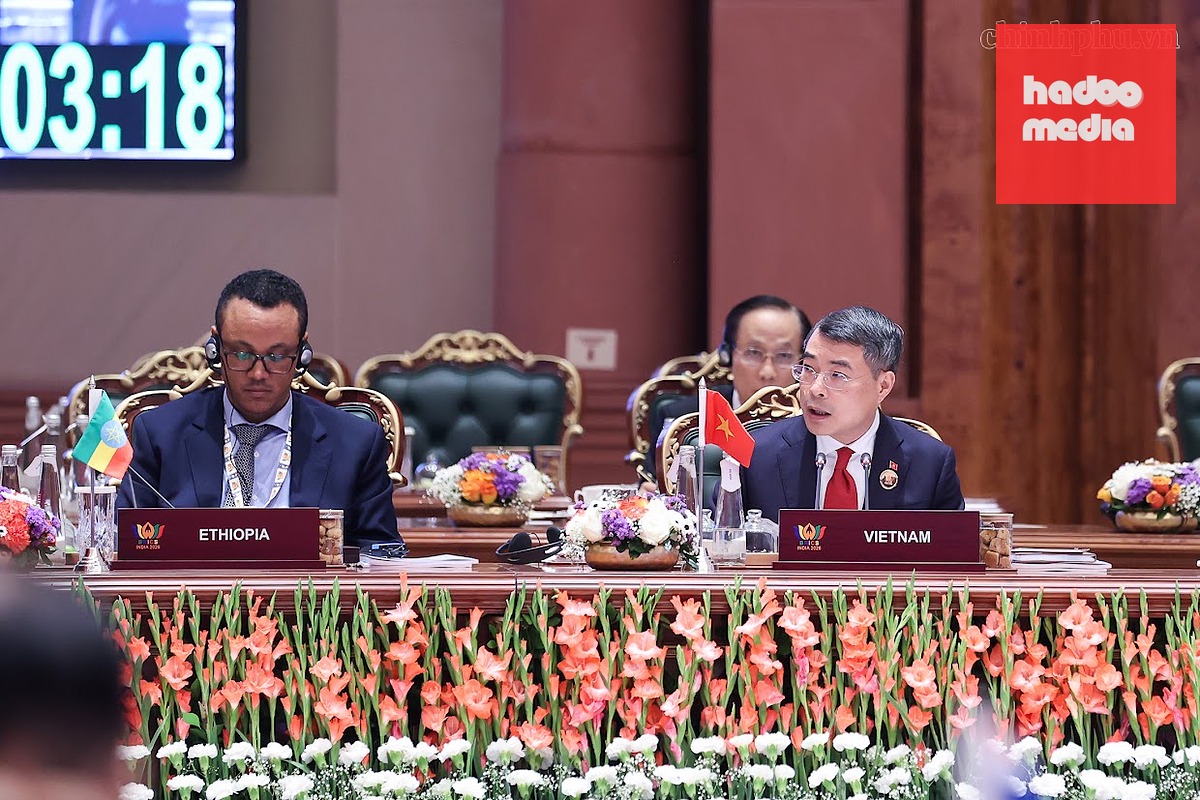Thủ tướng đề xuất ba định hướng lớn để BRICS phát huy vai trò trong giai đoạn tới - Ảnh: CHINHPHU.VN