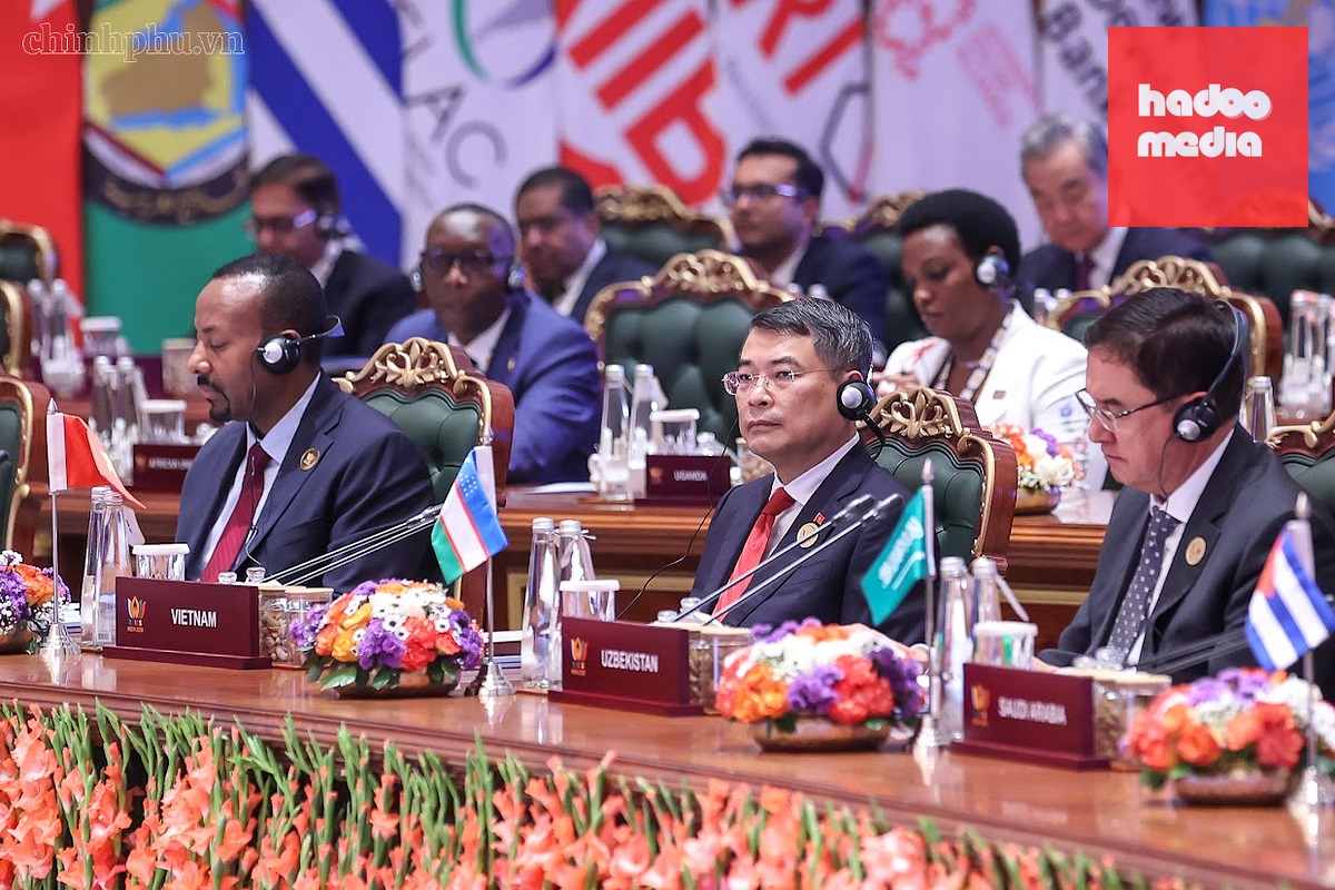 Thủ tướng Lê Minh Hưng tham dự phiên họp Hội nghị thượng đỉnh BRICS lần thứ 18 về “Tự cường, đổi mới sáng tạo, hợp tác và phát triển bền vững: Định hình tương lai tăng trưởng bao trùm toàn cầu” - Ảnh: CHINHPHU.VN