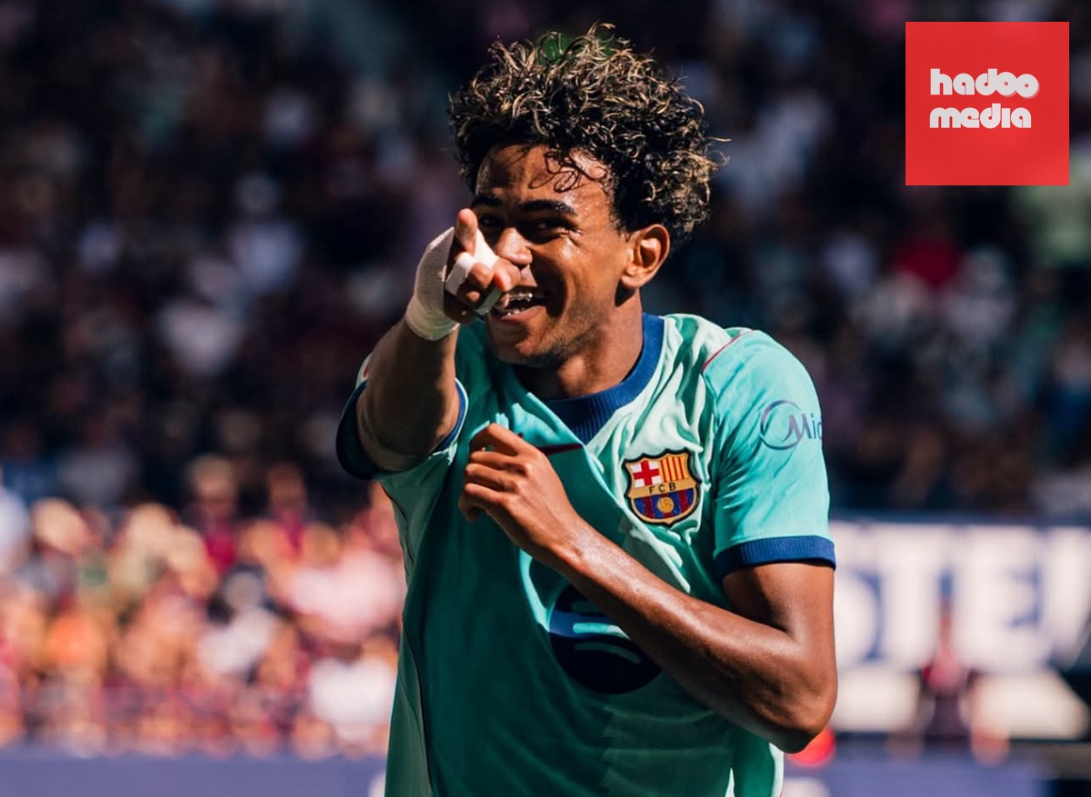 Yamal tiếp tục tỏa sáng. Ảnh: Barcelona.