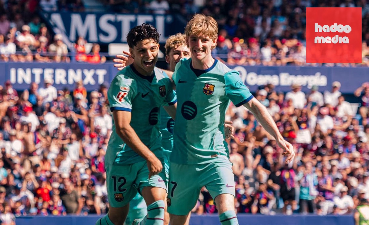 Thầy trò Flick duy trì thành tích toàn thắng. Ảnh: Barcelona.