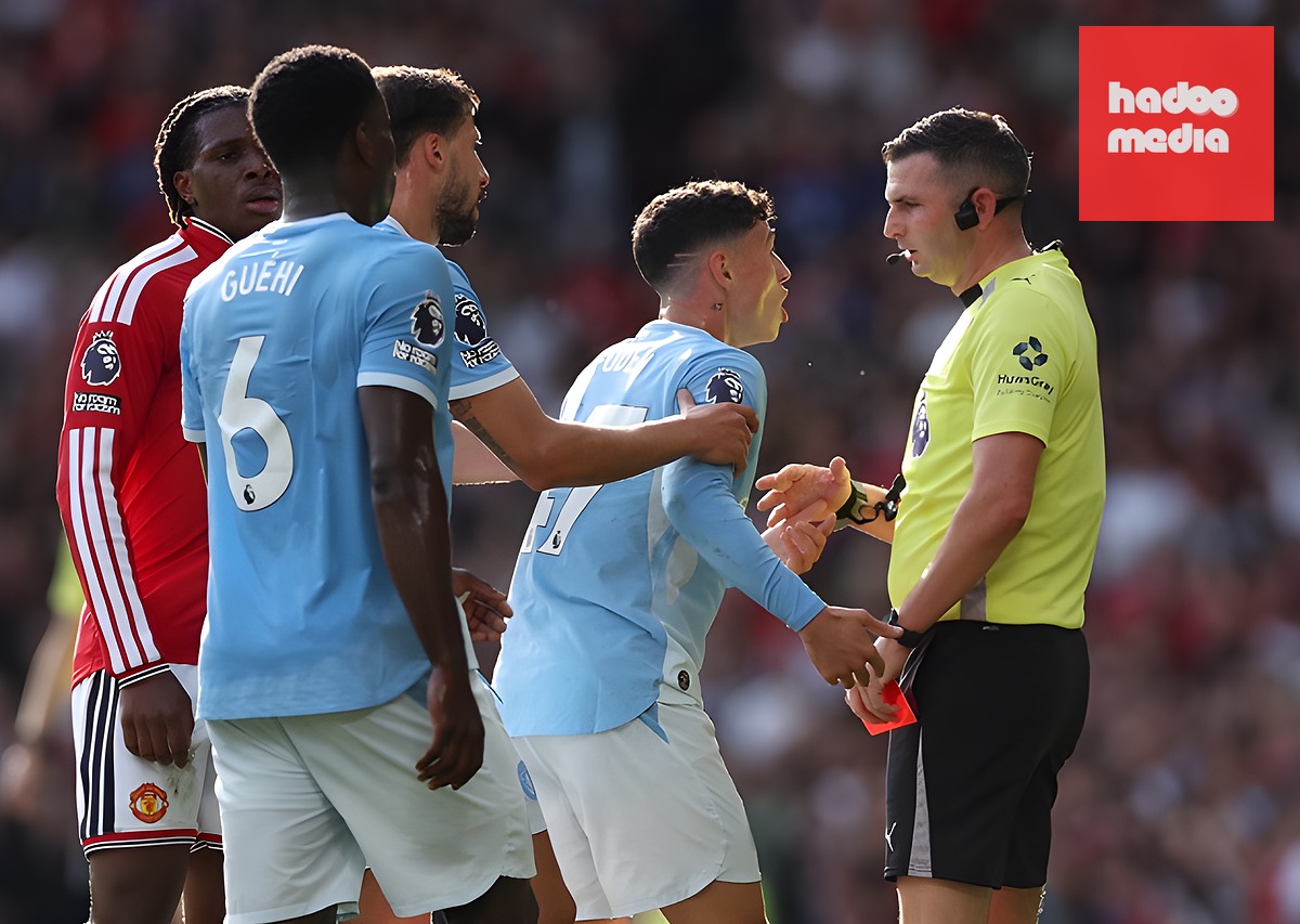 Chơi thiếu người từ phút 23 nhưng Man City vẫn có trọn vẹn 3 điểm. Ảnh: EPA.