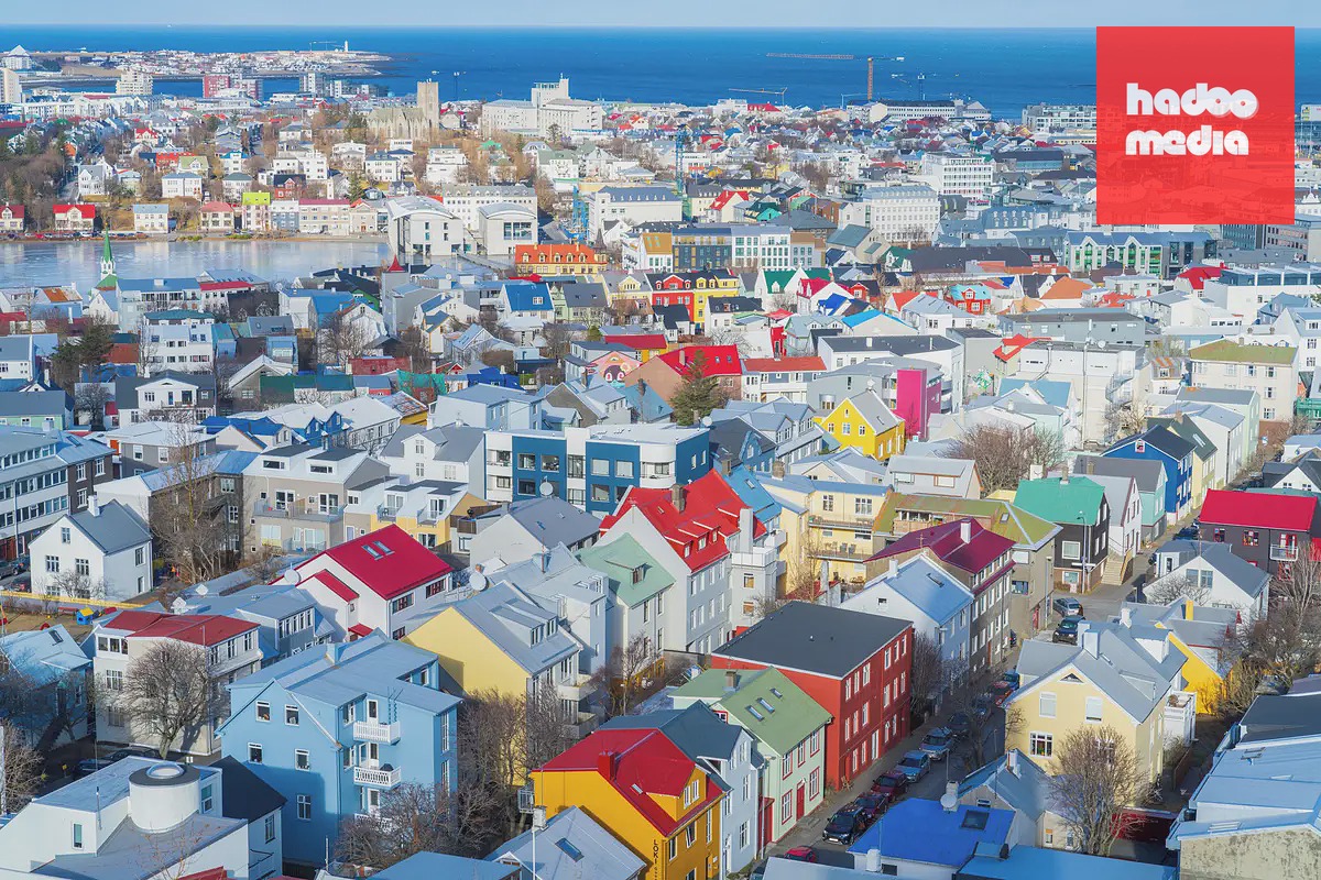 Reykjavík je odlehlý, barevný a bezpečný.