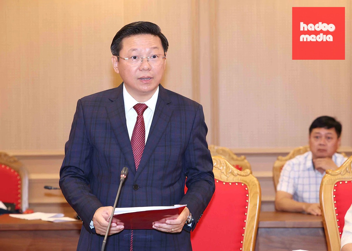 Phó trưởng Ban Thường trực Ban Tuyên giáo Trung ương Trần Thanh Lâm - Ảnh: TTXVN