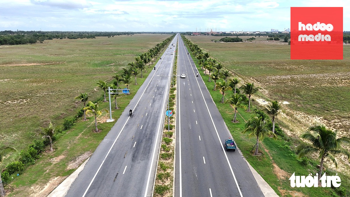 Đường 129 đưa vào sử dụng giai đoạn 1 từ năm 2021 - Ảnh: TRẦN THƯỜNG