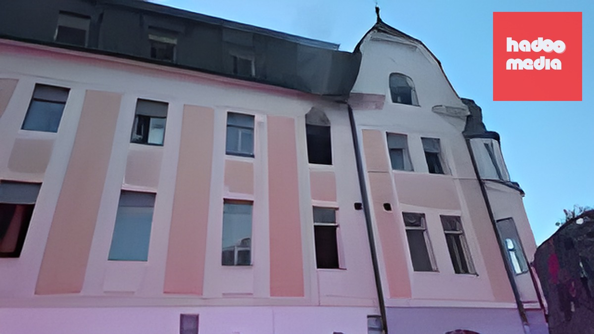 Cháy nhà tại Olomoucko: Lính cứu hỏa cứu hai người kịp thời