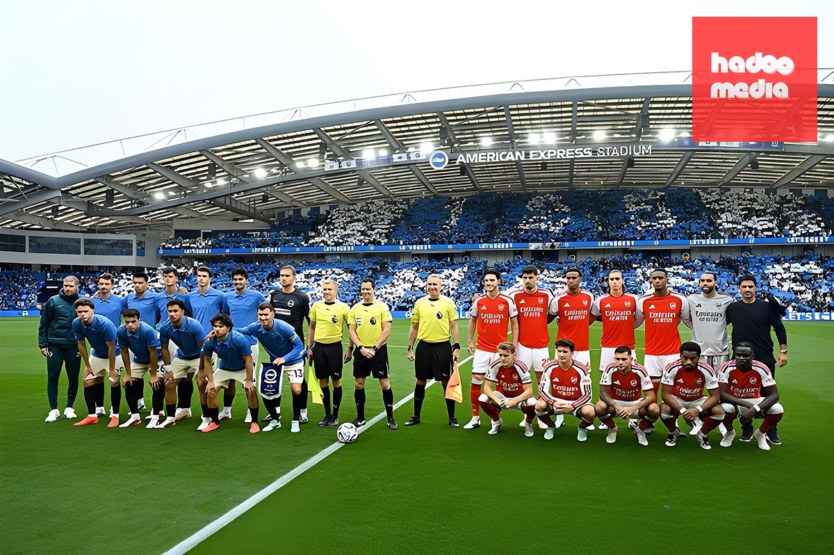 Guimaraes đã được điền tên vào đội hình xuất phát. Ảnh: Arsenal.
