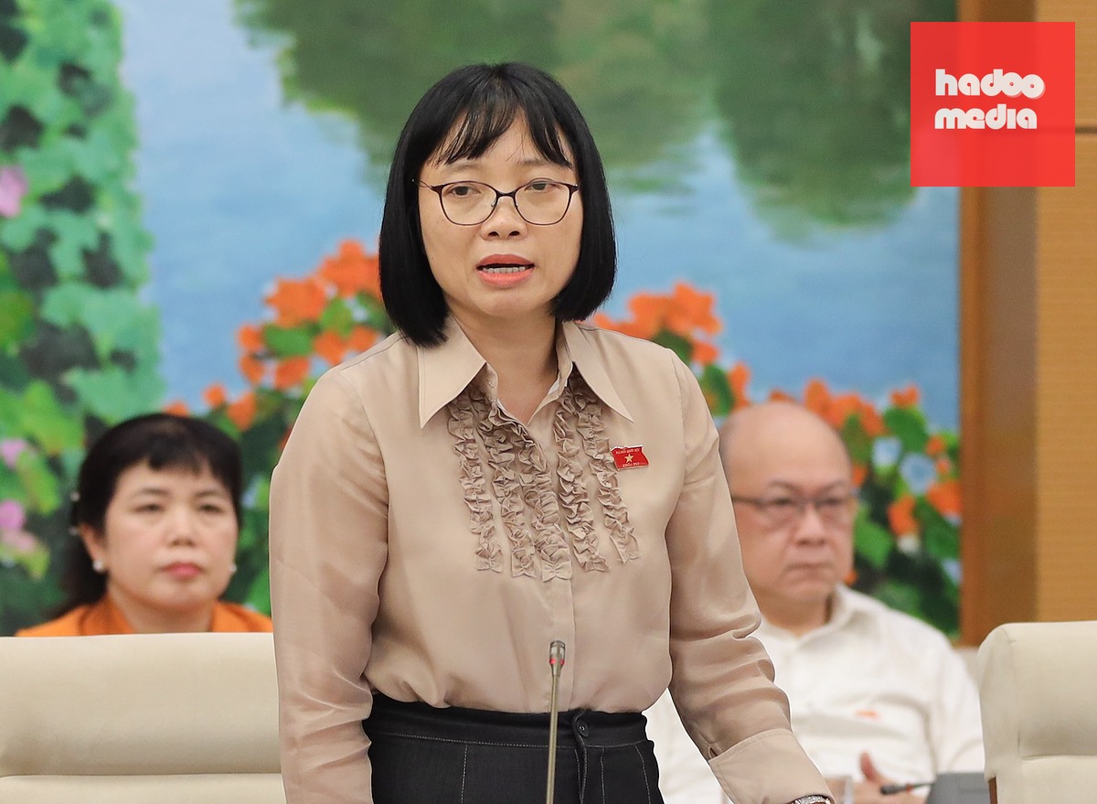 Đại biểu Nguyễn Thị Việt Nga - Ảnh: DANH KHANG