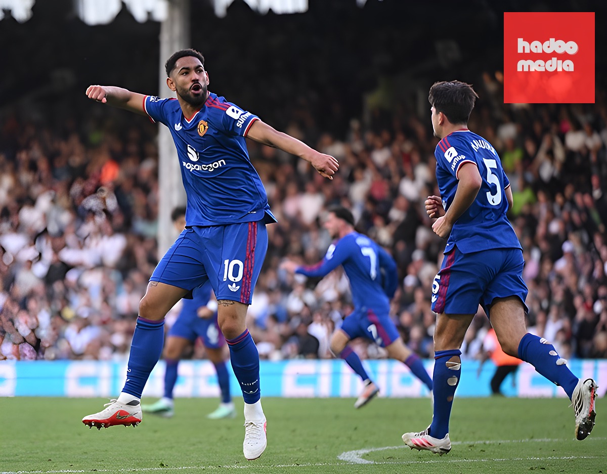 Matheus Cunha giúp Manchester United thoát thua Fulham. Ảnh: EPA/DANIEL HAMBURY
