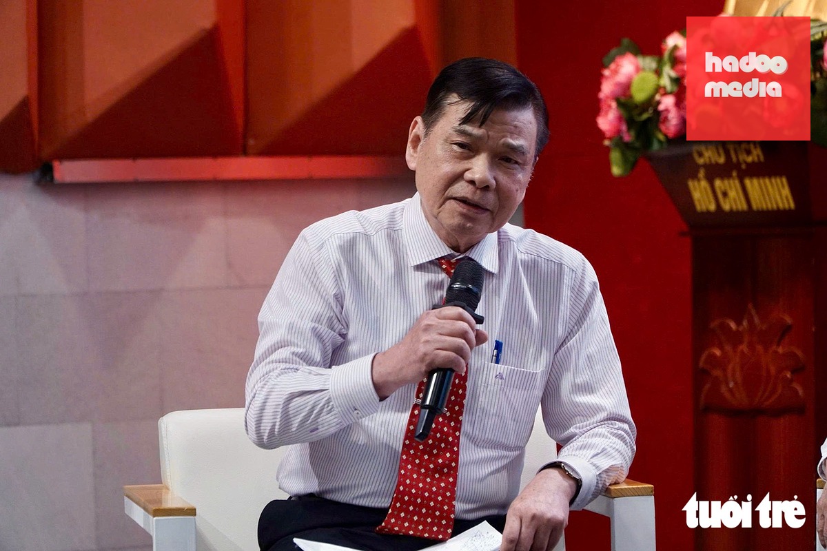 Kiến trúc sư Tô Anh Tuấn - Ảnh: PHẠM TUẤN