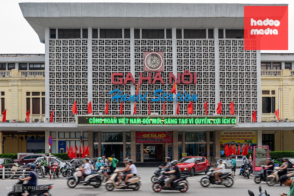 Ga Hà Nội được đề xuất thành ga đường sắt đô thị thay vì ga đường sắt quốc gia. Ảnh: Thế Bằng