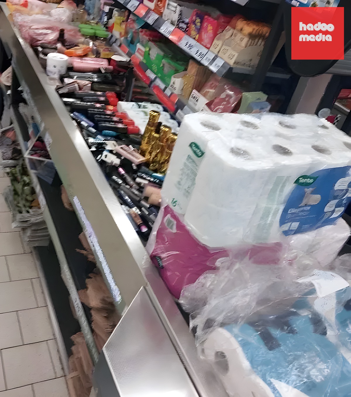 Část kradeného zboží