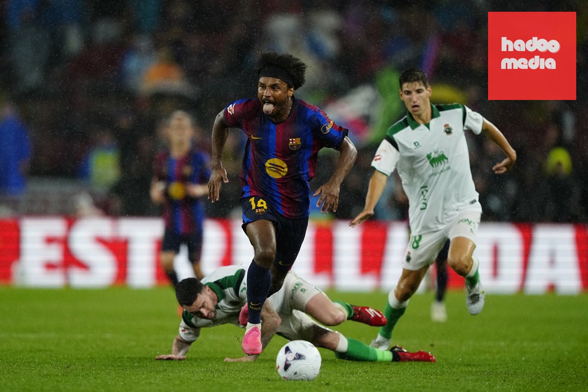 Adeyemi thực sự là món hời lớn của Barca. Ảnh: EPA IMAGES.