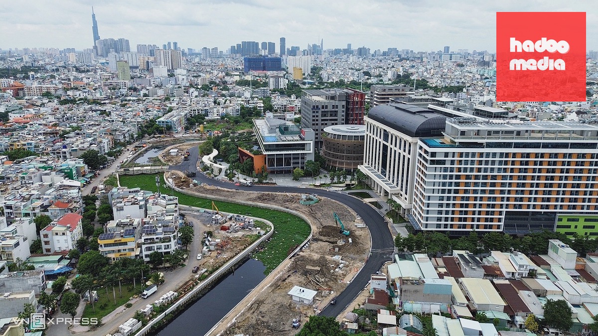 Khánh thành 1,4 km đường ven rạch Xuyên Tâm, thay đổi diện mạo khu vực