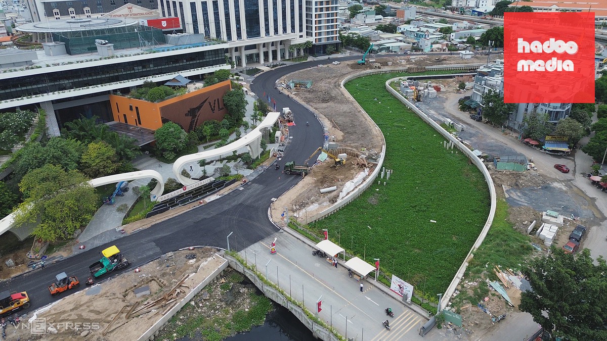Khánh thành 1,4 km đường ven rạch Xuyên Tâm, thay đổi diện mạo khu vực