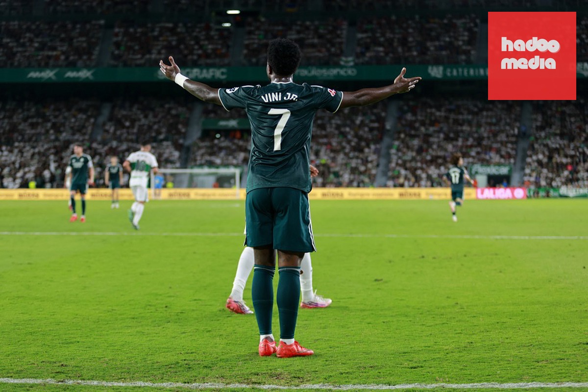 Vinicius từng là mục tiêu của Pháo thủ. Ảnh: EPA.