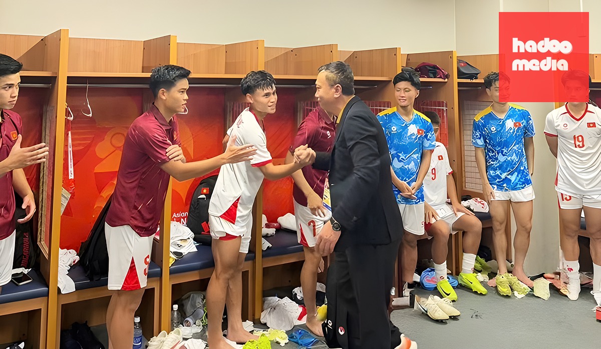 U23 Việt Nam được động viên nhờ vào tứ kết Asiad. (Ảnh: VFF)