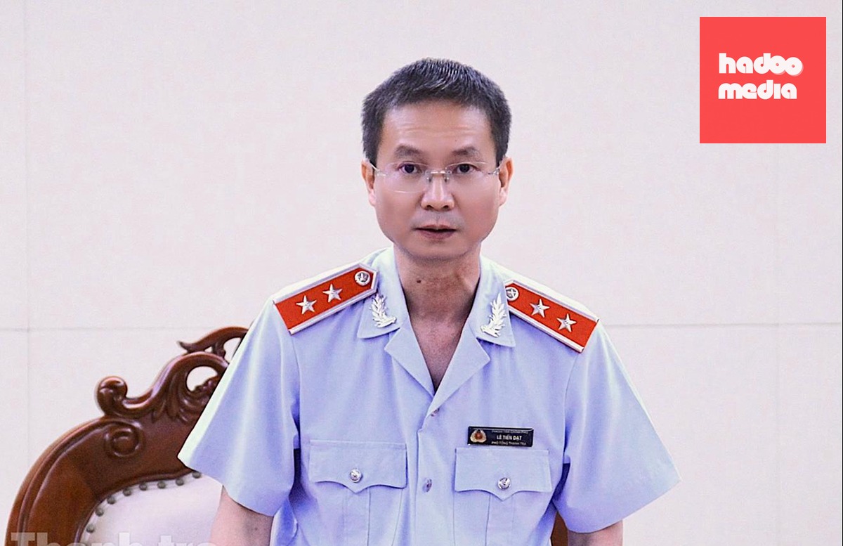 Phó tổng thanh tra Lê Tiến Đạt ký ban hành kết luận việc thực hiện chính sách hỗ trợ người có công với cách mạng cải thiện nhà ở tại TP Hải Phòng - Ảnh: TTCP