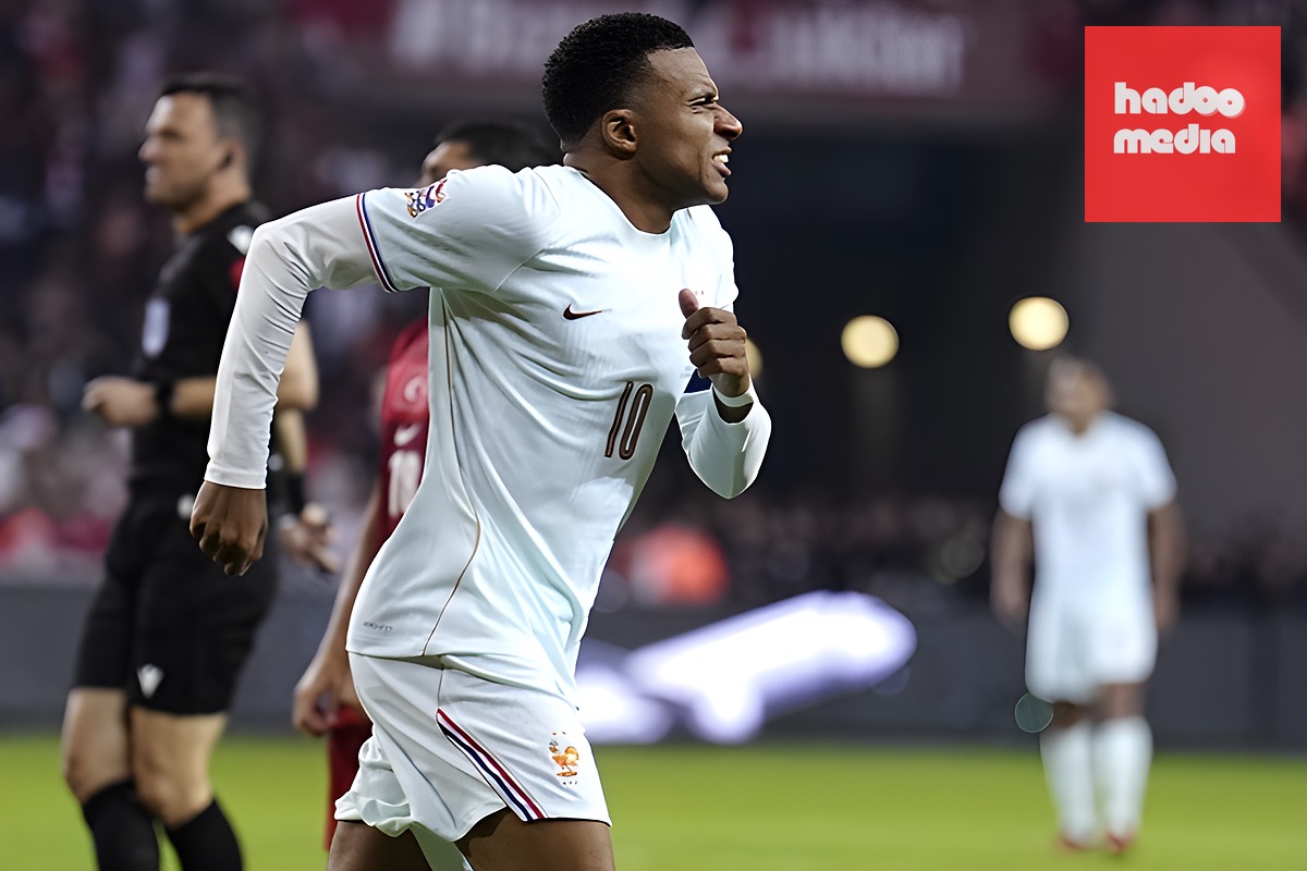 Kylian Mbappe ghi bàn duy nhất giúp tuyển Pháp giành chiến thắng. Ảnh: EPA/STRINGER