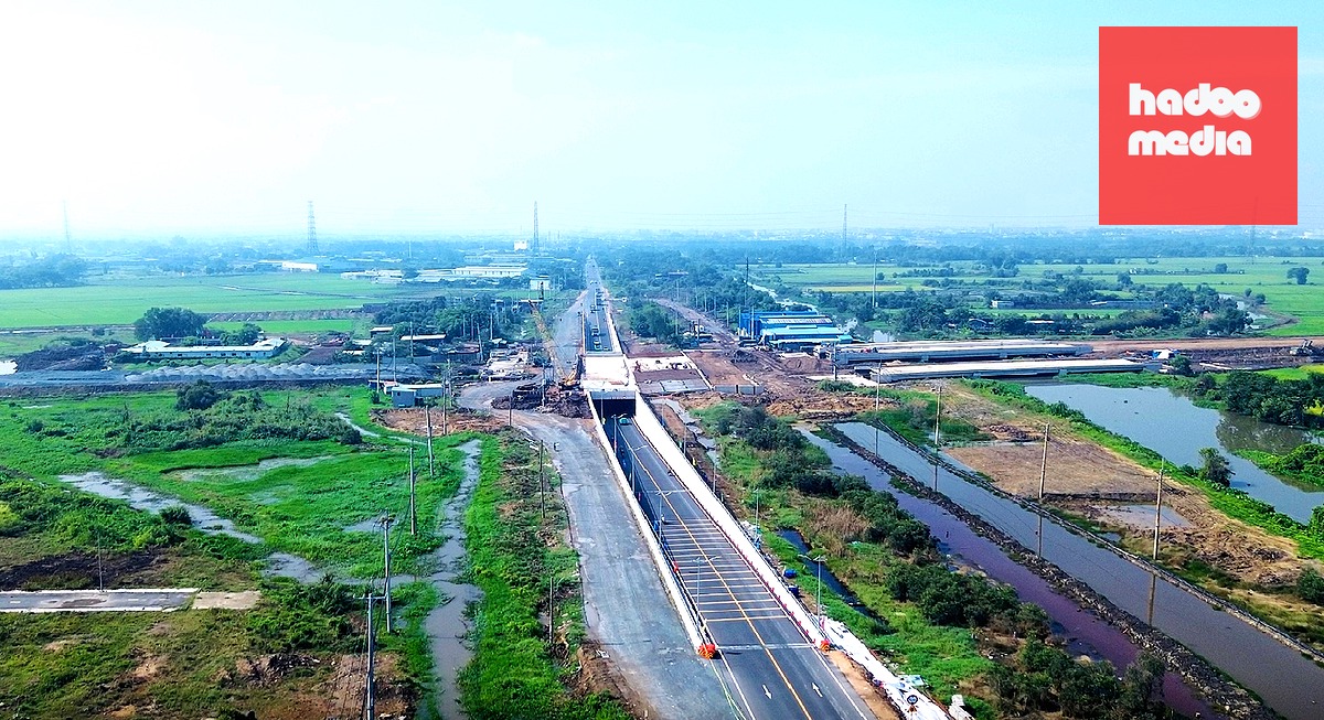 Dự án vành đai 3, đoạn gần tỉnh lộ 15, xã Phú Hòa Đông