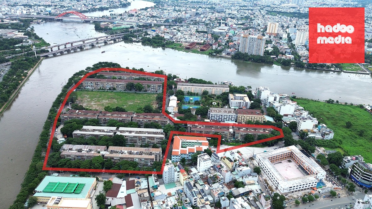 Cụm chung cư Thanh Đa thuộc dự án cải tạo, xây dựng lại chung cư cũ - Ảnh: MINH HÒA