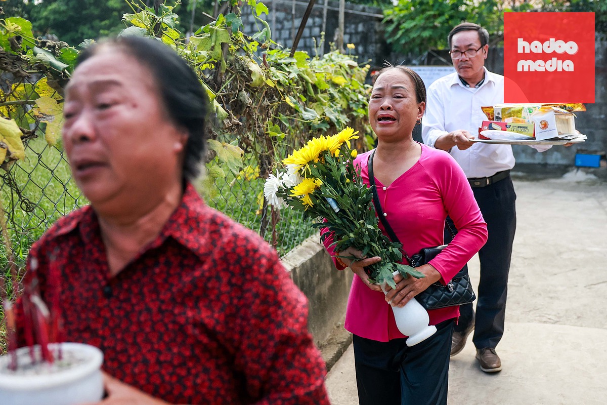 Ngày trở về đặc biệt của liệt sĩ Phan Văn Cánh: “Cánh ơi, mẹ bế con một tý con ơi” - Ảnh 7.