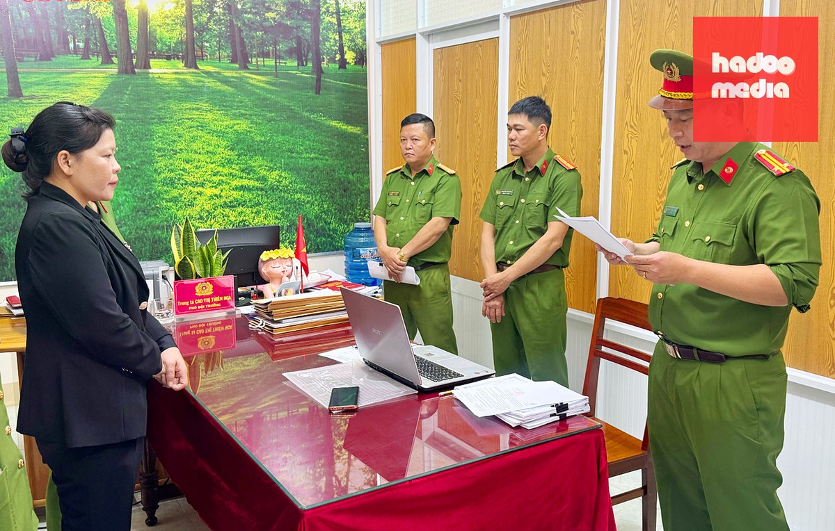 Trần Thị Thu, cựu Hiệu trưởng Trường mẫu giáo Kon Pne.