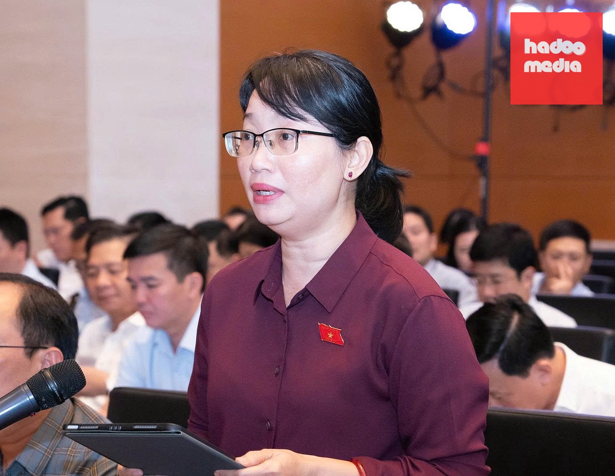 Đại biểu Trần Thị Diệu Thúy - Ảnh: QUỐC HỘI