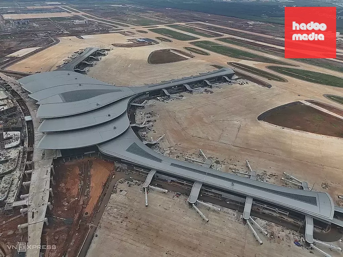 Công trường sân bay Long Thành, tháng 9/2025. Ảnh: Phước Tuấn