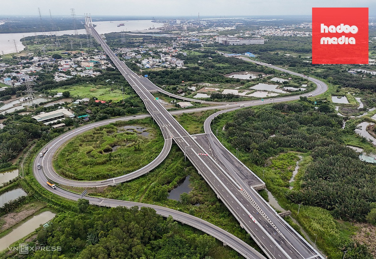 Cao tốc Bến Lức - Long Thành tại TP HCM, tháng 9/2026. Ảnh: Quỳnh Trần