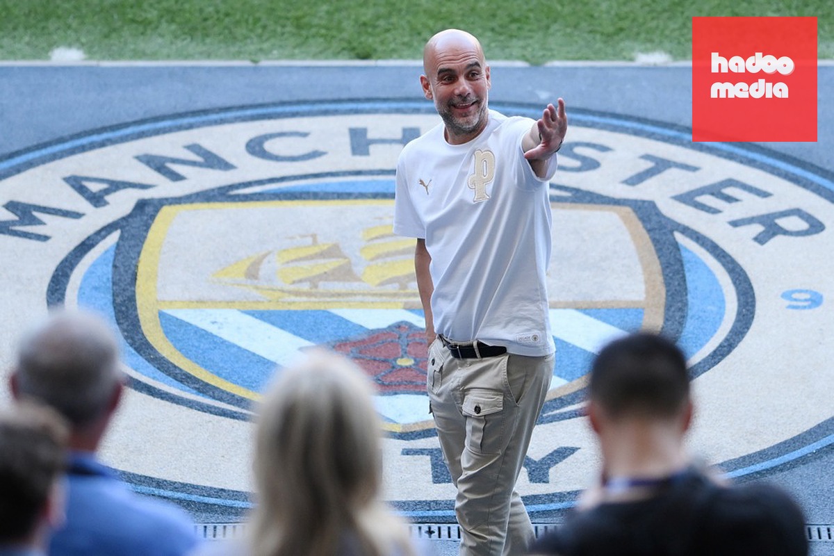 Pep công khai đứng về Man City trước những cáo buộc. Ảnh: EPA.