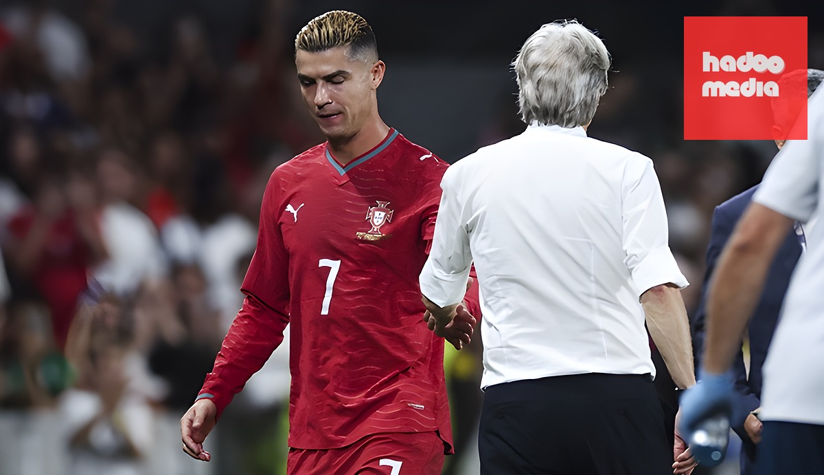 Ronaldo xảy ra mâu thuẫn với Jorge Jesus. (Ảnh: EPA Images)