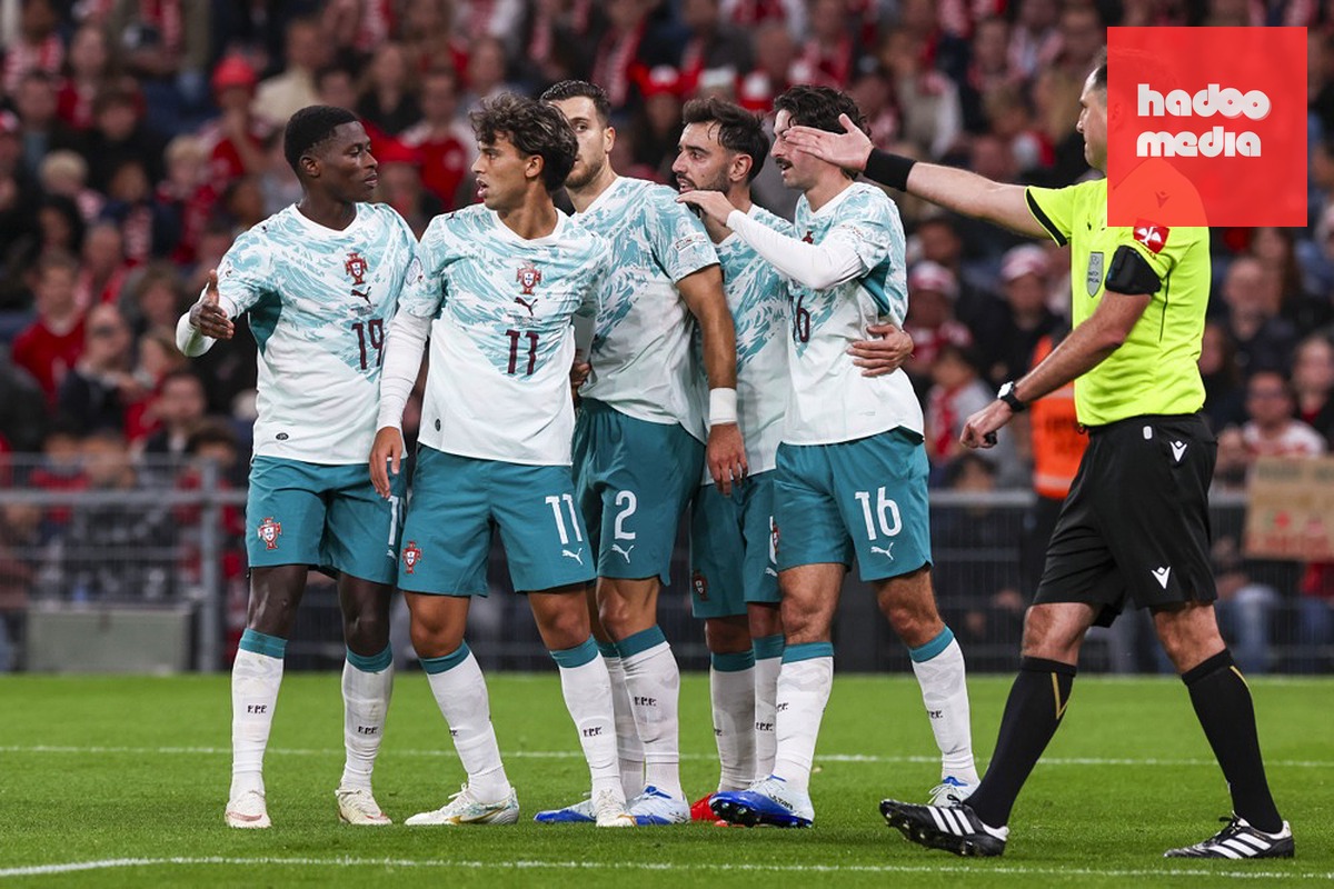 Tập thể Bồ Đào Nha bỏ lại vụ việc Ronaldo phía sau. Ảnh: EPA.