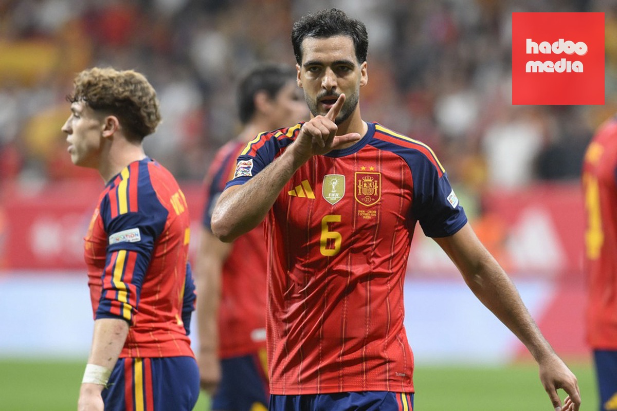 Mikel Merino là người chốt hạ chiến thắng cho Tây Ban Nha. Ảnh: EPA.