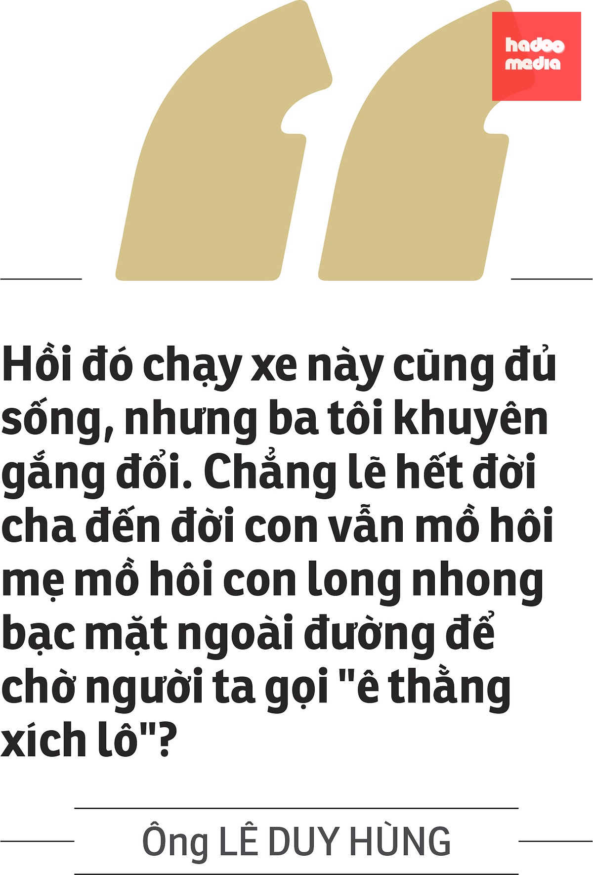 Trăm năm xe ba bánh -đời xe, phận người - Ảnh 6.