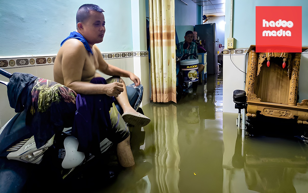 Những nguyên nhân nào khiến khu dân cư đường số 11, phường Thủ Đức ngập nặng? - Ảnh 2.